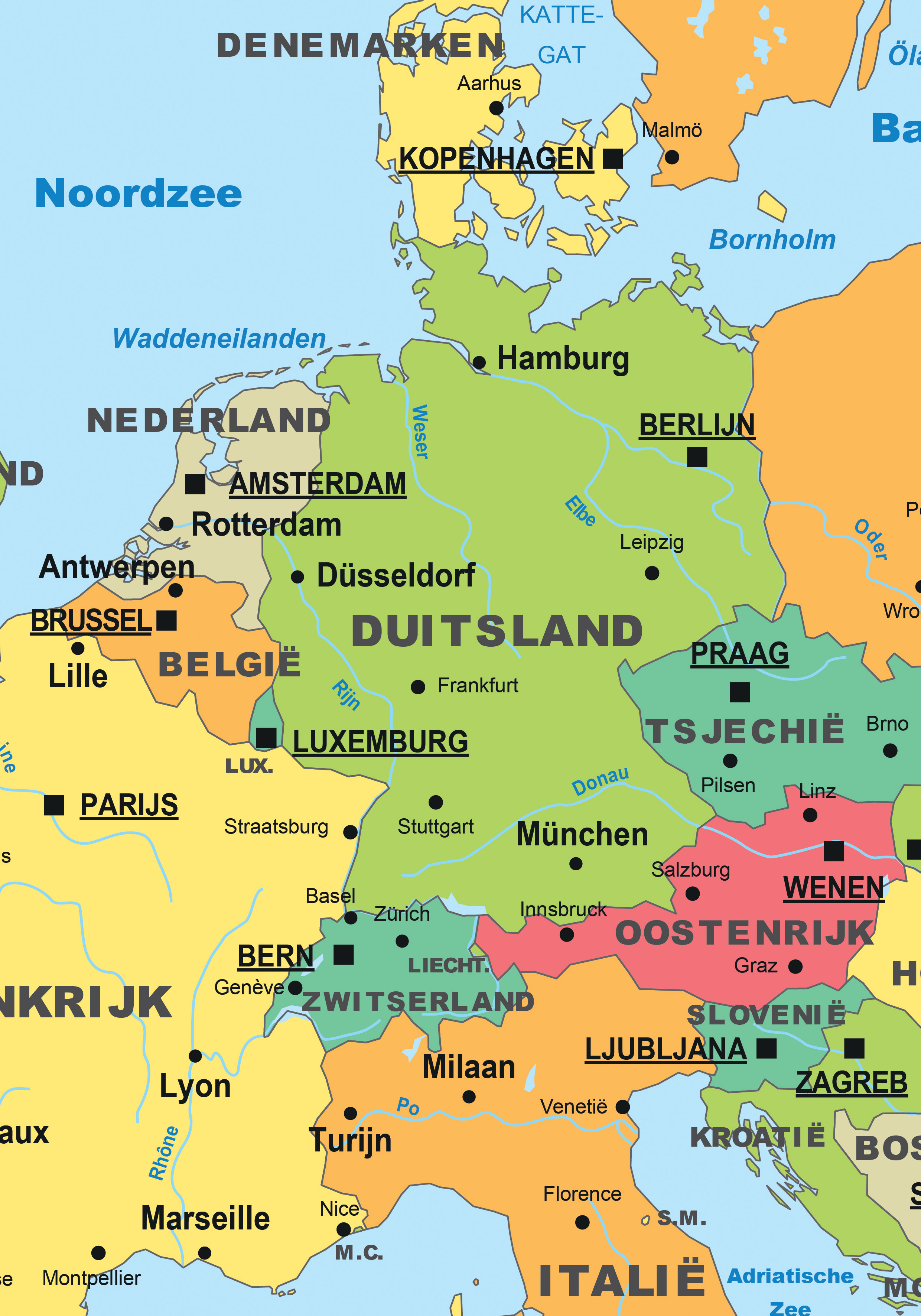 uitsterven Gezichtsveld eetlust Digitale Schoolkaart Europa/Wereld/België 531 | Kaarten en Atlassen.nl