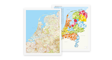 Open zonnebloem Vervelen Beprikbare wandkaarten | Kaarten en Atlassen.nl