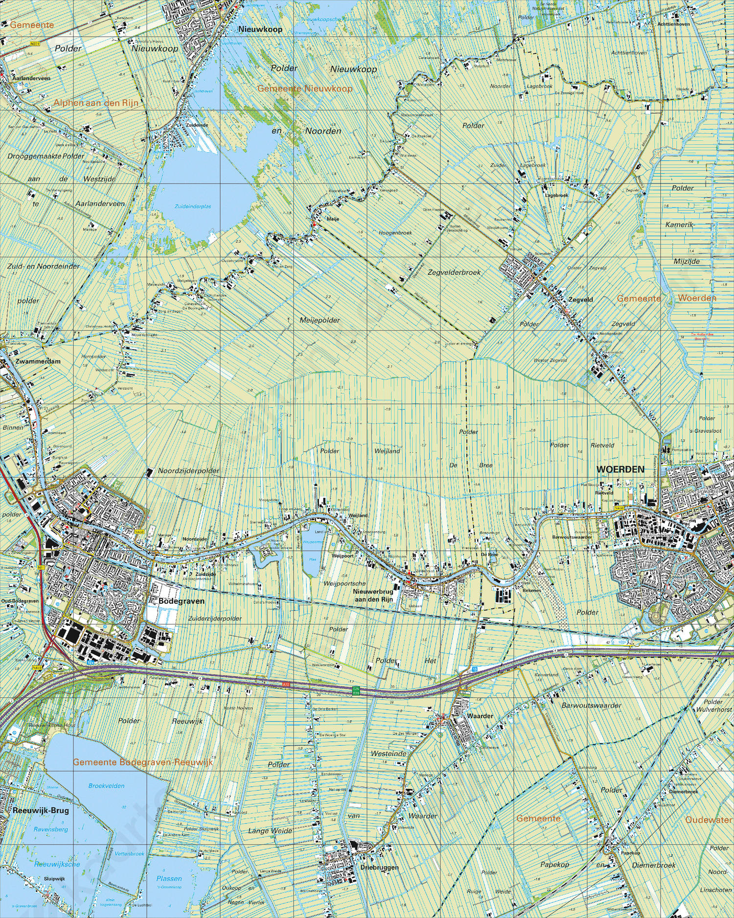 Topografische Kaart Online - Vogels