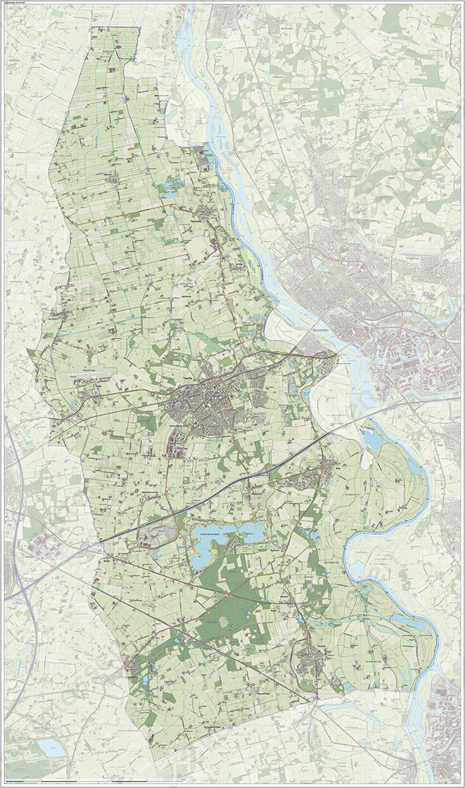 Digitale Kaart Voorst | Kaarten En Atlassen.nl