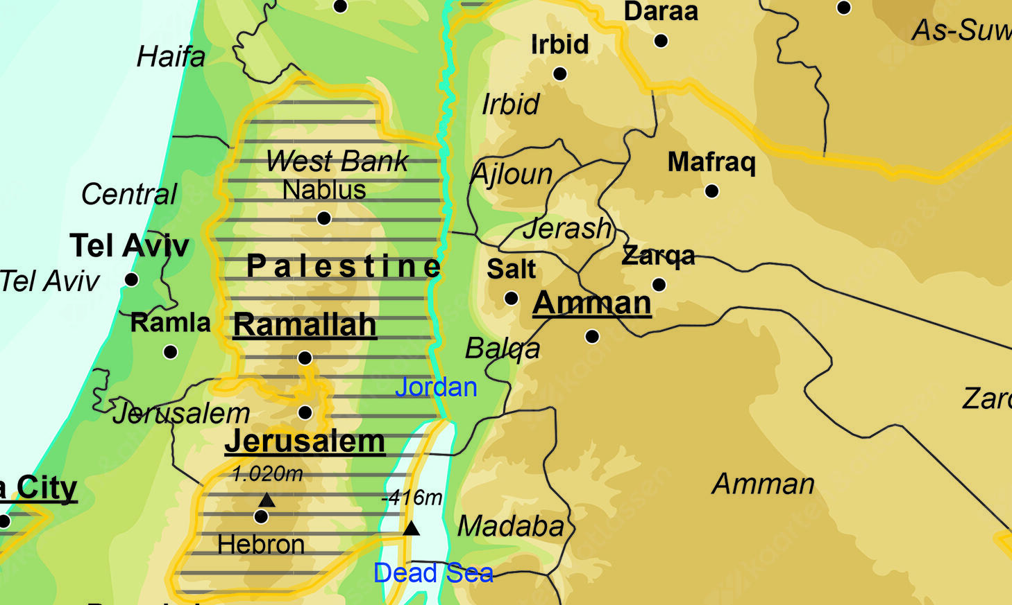 Israël en Omliggende Landen