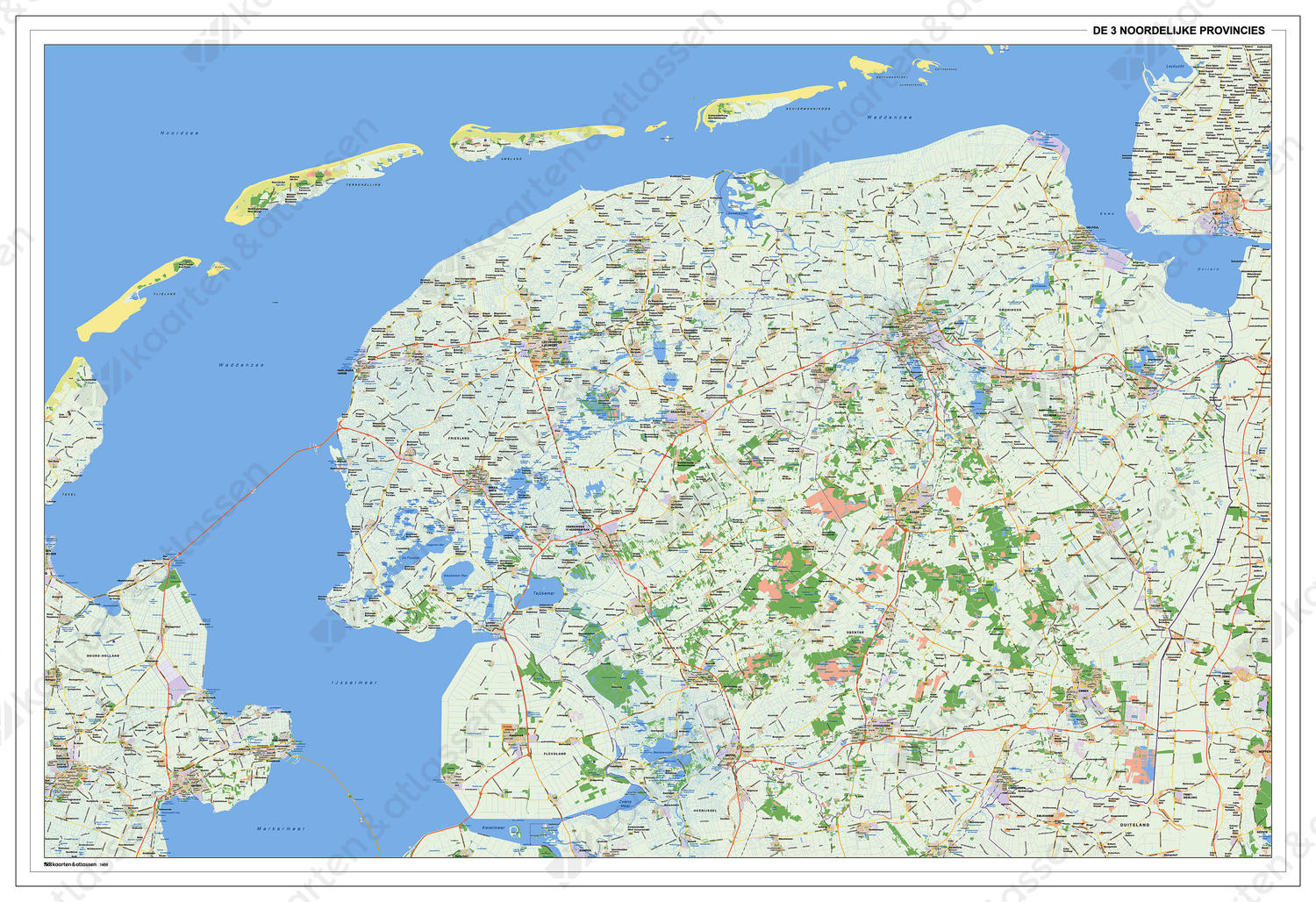 3 Noordelijke Provincies: Friesland, Groningen & Drenthe