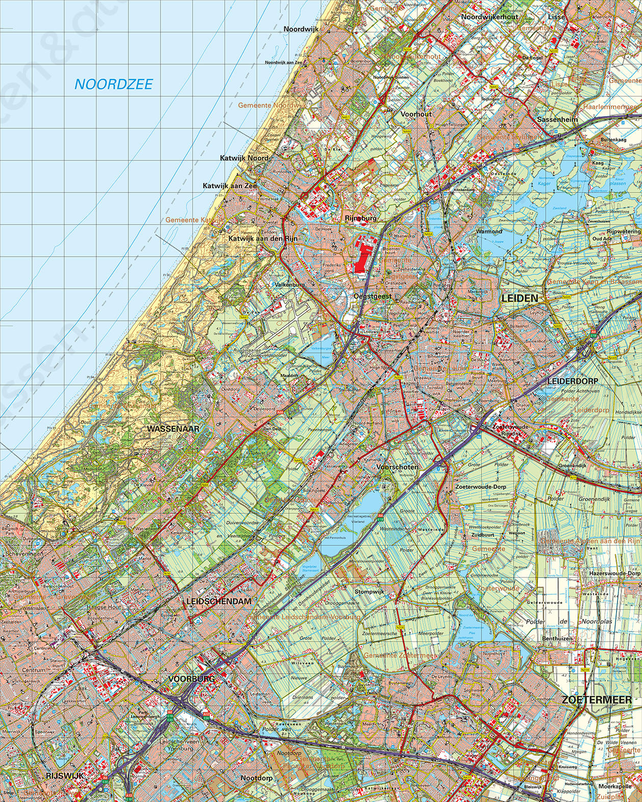 Bliksem wapenkamer Susteen Topografische Kaart 30 Oost 's-Gravenhage | Kaarten en Atlassen.nl