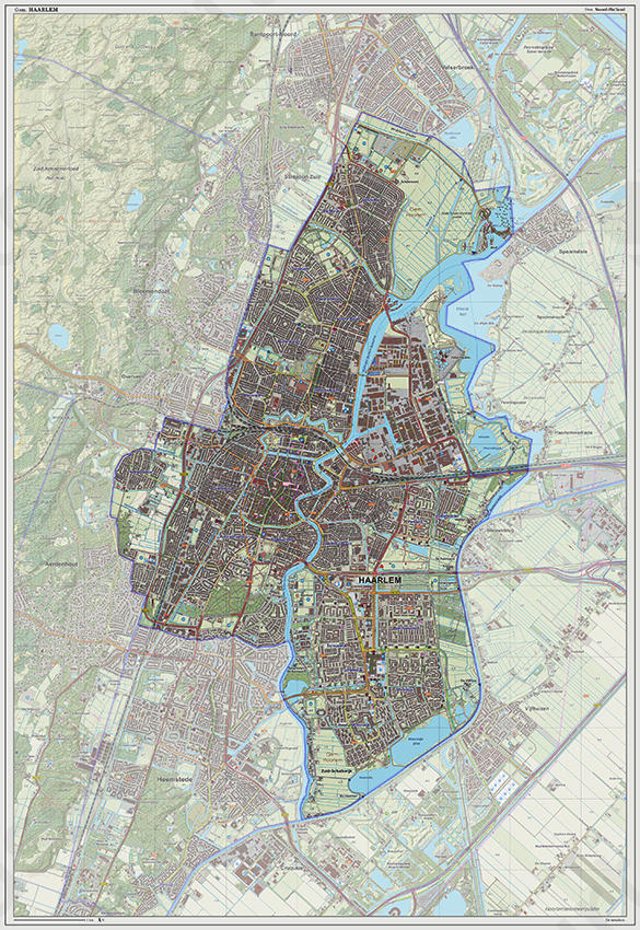 Haarlem | Kaarten En Atlassen.nl