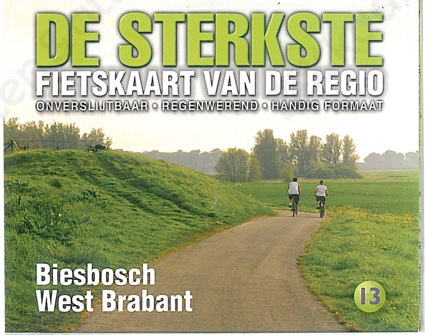 Fietskaart_Biesbosch_Voorkant