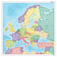 Digitale  Europakaart staatkundig
