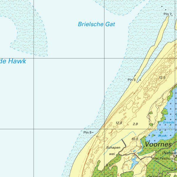 Topografische Kaart 37C Rockanje - Afbeelding 2