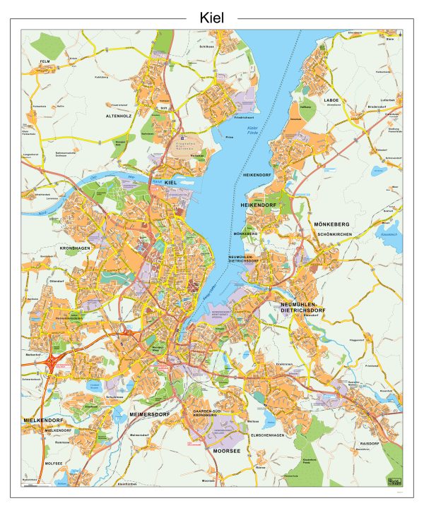 Digitaal - Bestel deze kaart digitaal als JPEG of EPS bestand