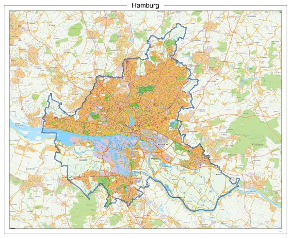 Digitaal - Bestel deze kaart digitaal als JPEG of EPS bestand