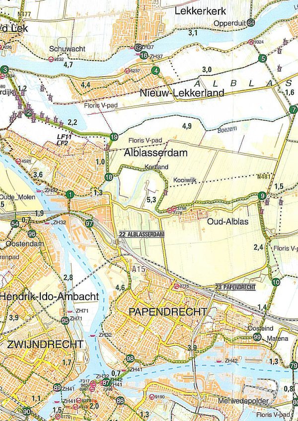 De sterkste fietskaart Biesbosch West Brabant 13 - Afbeelding 3