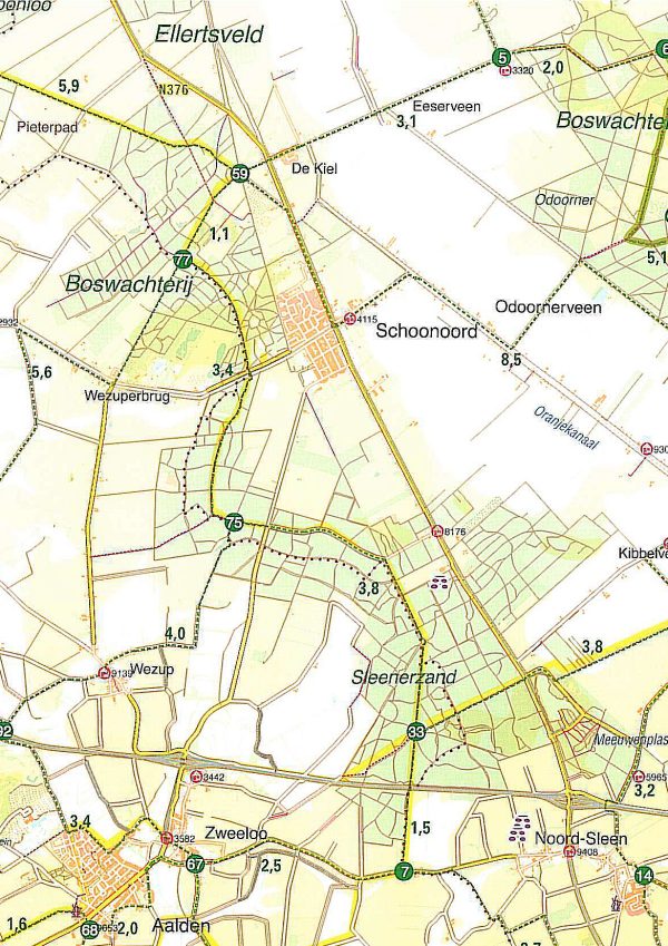 De sterkste fietskaart Drenthe 4 - Afbeelding 3