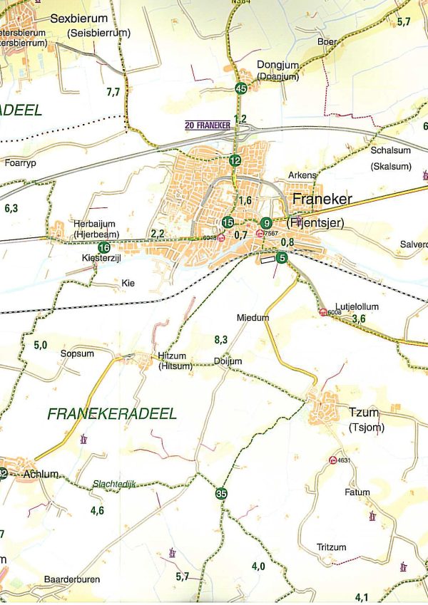 De sterkste fietskaart Friesland 2 - Afbeelding 3