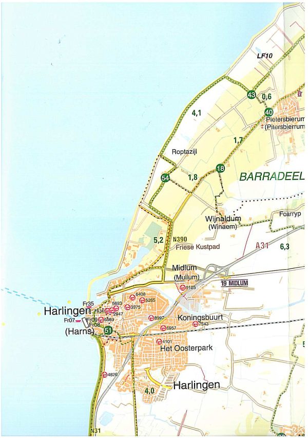 De sterkste fietskaart Waddeneilanden 1 - Afbeelding 3