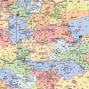 2- en 4-cijferige Postcodekaart Nederland 377 - Afbeelding 2