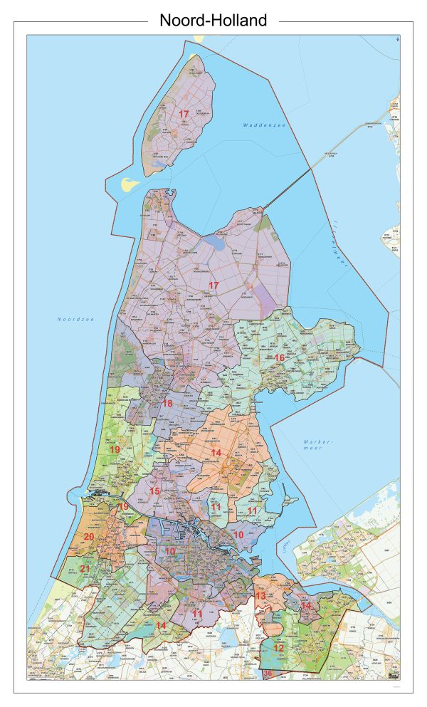 Digitaal - Bestel deze kaart digitaal als JPEG of EPS bestand