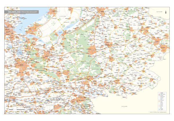 Digitaal - Bestel deze kaart digitaal als JPEG of EPS bestand