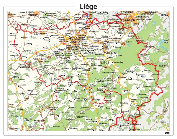 Digitaal - Bestel deze kaart digitaal als JPEG of EPS bestand