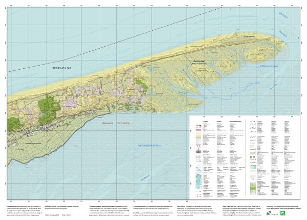 Topografische kaart Terschelling - Afbeelding 3