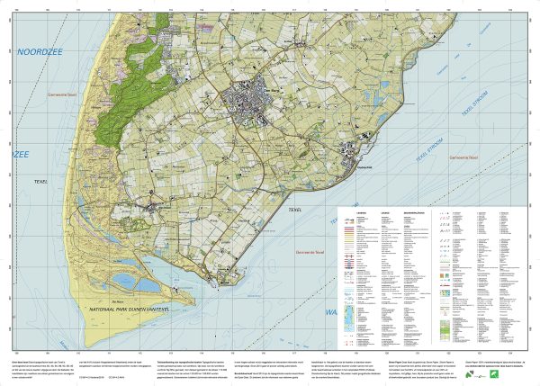 Topografische kaart Texel - Afbeelding 3