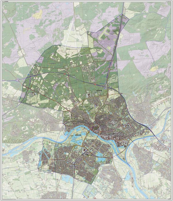 Digitaal - Bestel deze kaart digitaal als JPEG of EPS bestand