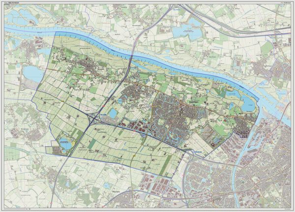 Digitaal - Bestel deze kaart digitaal als JPEG of EPS bestand