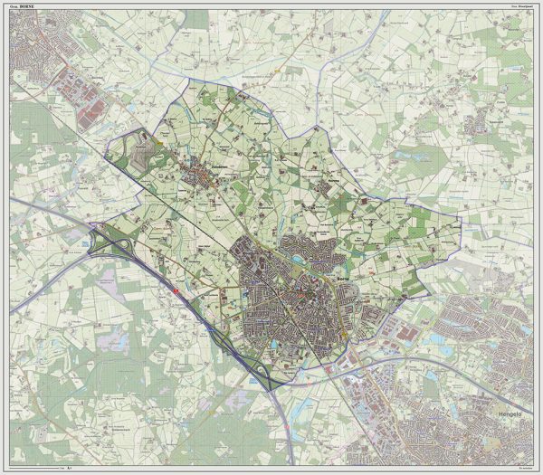 Digitaal - Bestel deze kaart digitaal als JPEG of EPS bestand