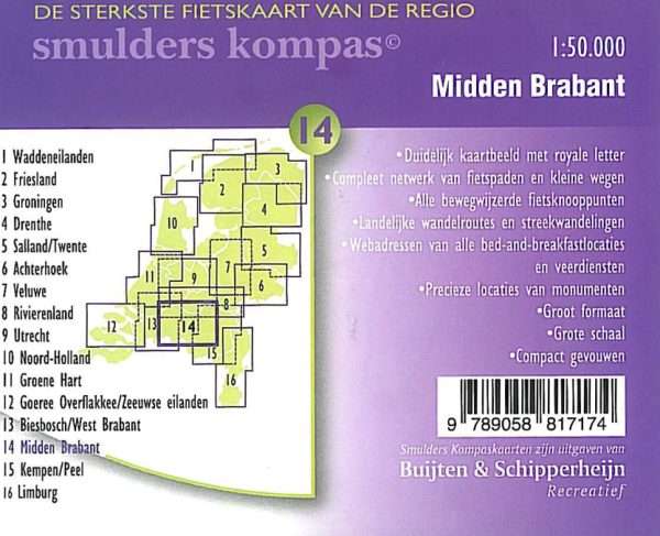 De sterkste fietskaart Midden Brabant 14 - Afbeelding 2