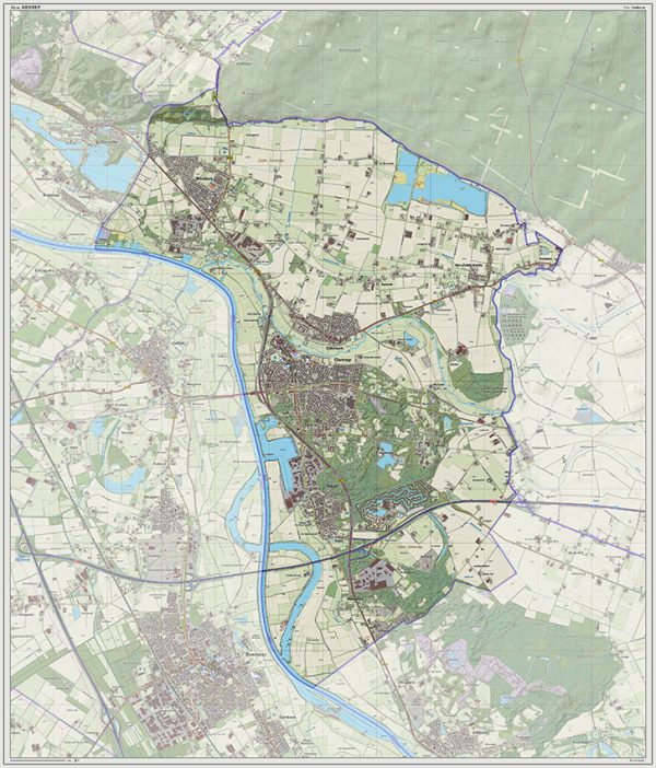 Digitaal - Bestel deze kaart digitaal als JPEG of EPS bestand