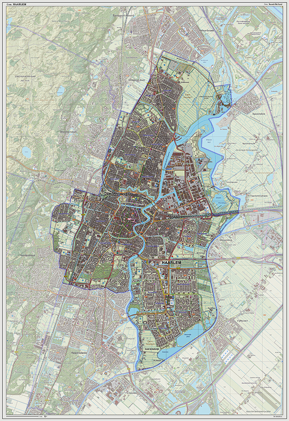 Digitaal - Bestel deze kaart digitaal als JPEG of EPS bestand