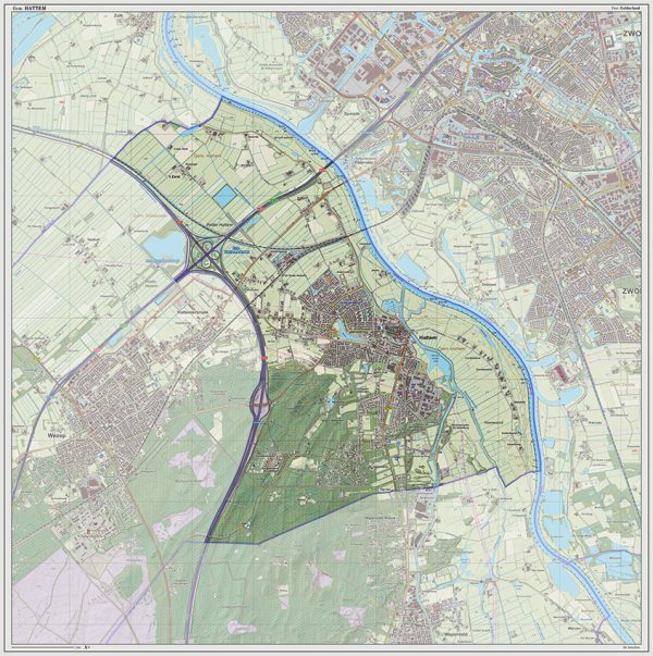 Digitaal - Bestel deze kaart digitaal als JPEG of EPS bestand