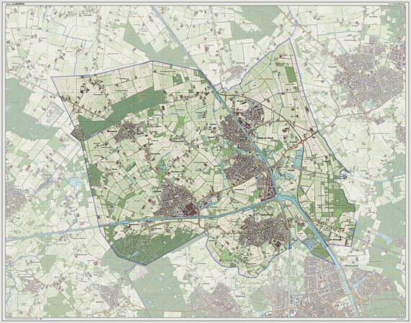 Digitaal - Bestel deze kaart digitaal als JPEG of EPS bestand