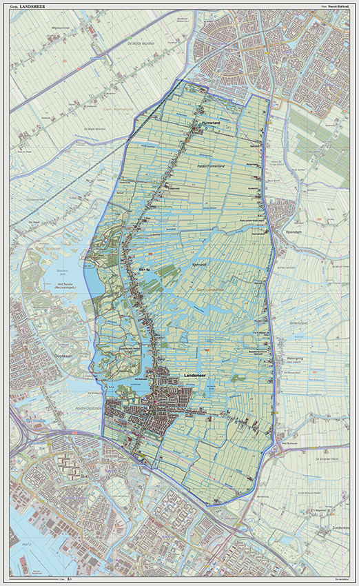 Digitaal - Bestel deze kaart digitaal als JPEG of EPS bestand