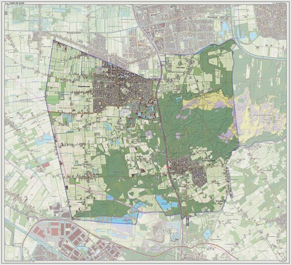 Digitaal - Bestel deze kaart digitaal als JPEG of EPS bestand