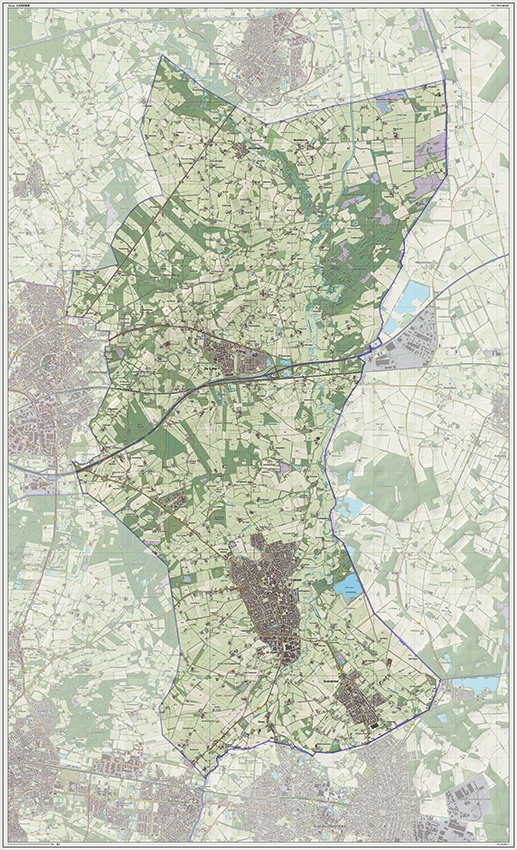 Digitaal - Bestel deze kaart digitaal als JPEG of EPS bestand