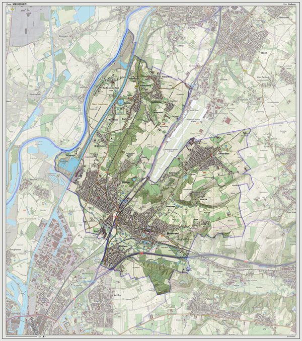 Digitaal - Bestel deze kaart digitaal als JPEG of EPS bestand