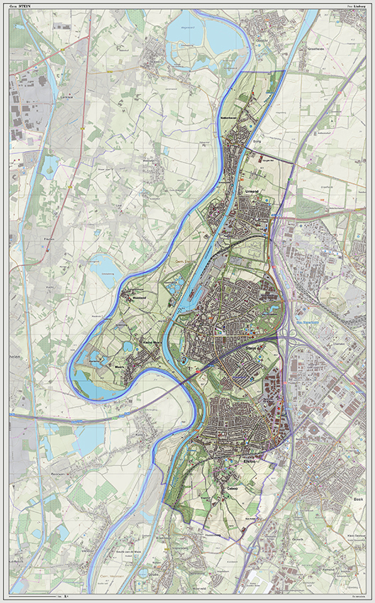 Digitaal - Bestel deze kaart digitaal als JPEG of EPS bestand