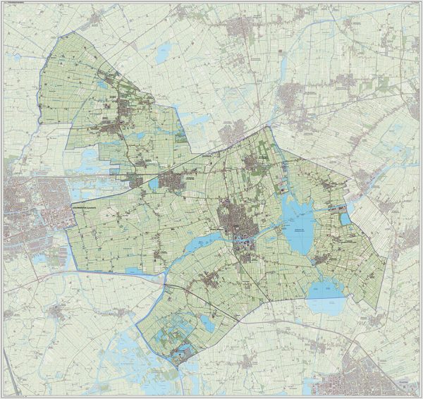 Digitaal - Bestel deze kaart digitaal als JPEG of EPS bestand