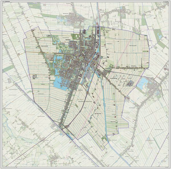 Digitaal - Bestel deze kaart digitaal als JPEG of EPS bestand