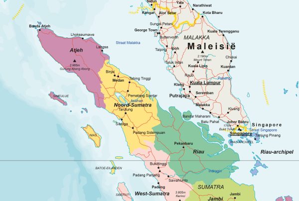 Staatkundige kaart Indonesië 1808 - Afbeelding 2