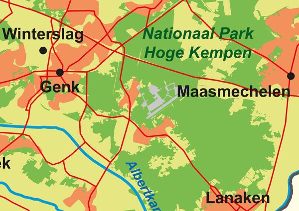 Schoolkaart provincie Limburg 1818 - Afbeelding 3